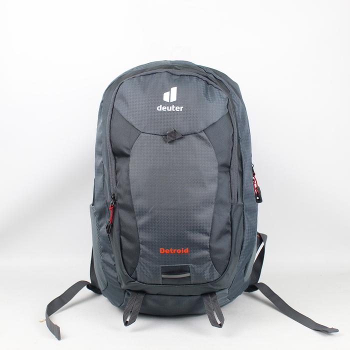 Gambar Tas Ransel Deuter 25L Codura Waterproof + Raincover | Backpack Outdoor Sekolah Kerja Traveling - abu detroid dari Warung Tas Indonesia undefined Tokopedia