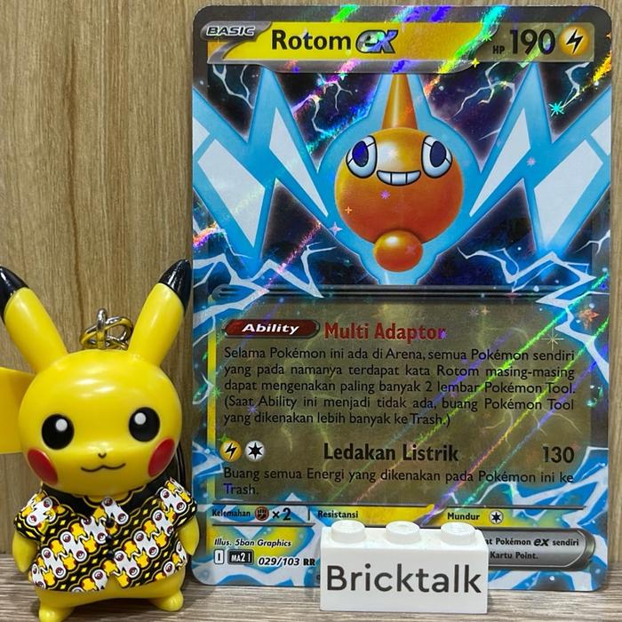 Rotom ex RR MA2 029/103 Pokemon Cards TCG Trading Card Game Indonesia Original | Indo4ward Rotom ex RR MA2 029/103 Pokemon Cards TCG Trading Card Game Indonesia Original | Indo4ward