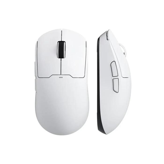 Blue MCHOSE A5 wireless gaming mouse with sleek design