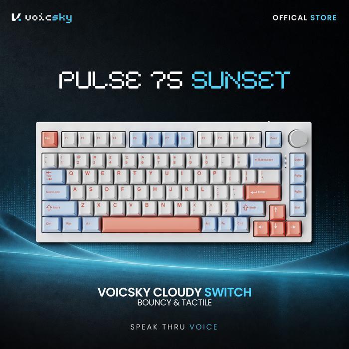 Voicsky PULSE75 | PULSE-75 75% Layout Wireless Mechanical Gaming Keyboard