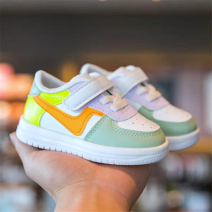 Gambar Qagura-Sepatu Sneakers Anak Laki Laki Perempuan 1 2 3 Tahun - Ceklis Oranye, 23 dari QAGURA.ID undefined Tokopedia