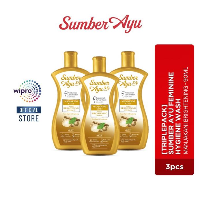 Gambar Sumber Ayu 3.5 Feminine Hygiene Wash Manjakani Brightening 90ml - Pembersih Kewanitaan - 90ml dari wiprounzaid undefined 4 Tokopedia