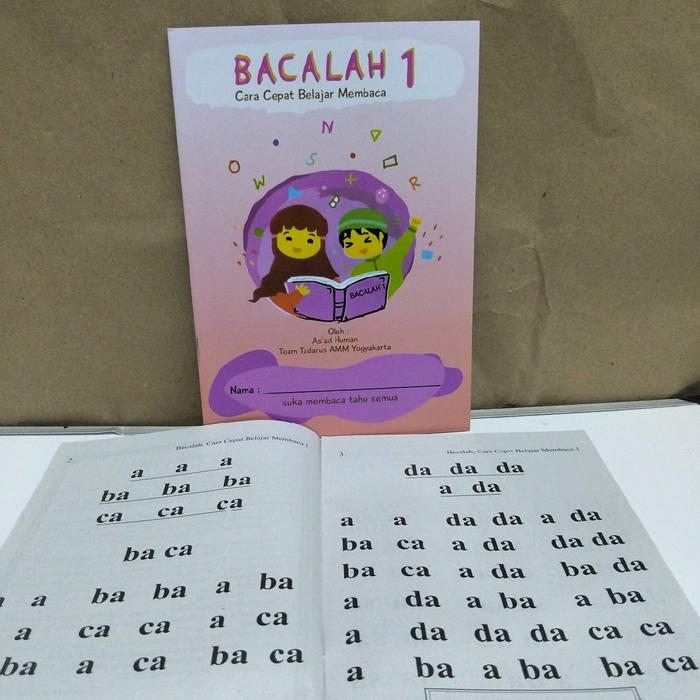 Gambar Buku bacalah 1 2 3 cara cepat belajar membaca - bacalah 1, b dari Pojokbaca_NEW undefined Tokopedia