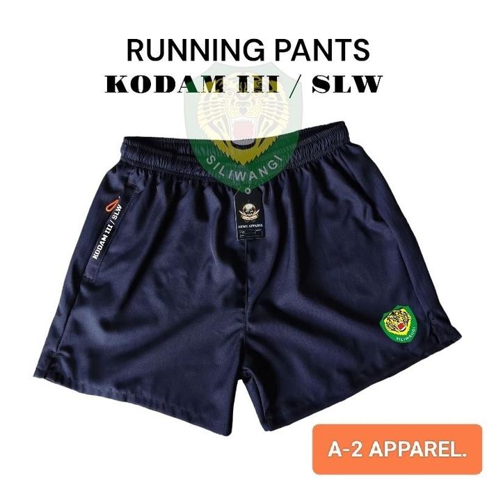 Gambar Celana Running KODAM ARMY/ Celana Pendek Olahraga cepat kering Pria Sport Bahan Parasut Micro Nyaman Dipakai - Micro KODAM III SLW, M dari A-2 ARMY undefined Tokopedia
