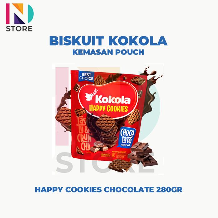Gambar [PROMO FESTIVE] Kokola Biskuit Festive Kemasan pouch 280G/300G - Kokola Coconut festive 300gr dari NDSTOREMDN_NEW undefined 4 Tokopedia