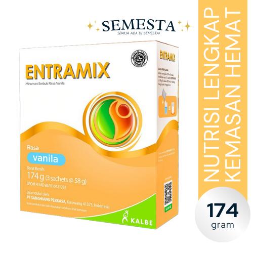 Jual Entramix 174g - Susu Nutrisi Lengkap untuk Dewasa Varian Vanila ...