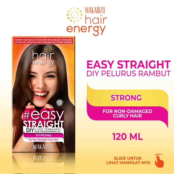Gambar Makarizo Hair Energy Easy Straight - MILD | MEDIUM | STRONG - Pelurus Rambut / Makarizo Easy Straight / Perawatan Meluruskan Rambut Pria Wanita - Strong 120ml (BOX) dari Berkah Sehat Cosmetic undefined Tokopedia