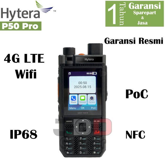 Ht Poc Repro Jual HT POC Hytera P50 Pro 4G LTE Wifi Waterproof NFC Akun Permanent ...