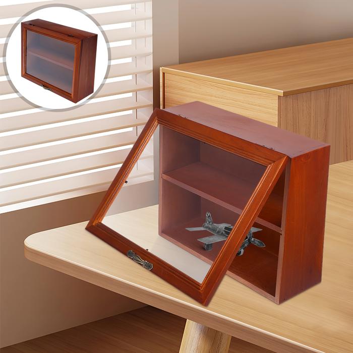 Gambar Collection Model Storage Rack Solid Wood Flip Cabinet Jewelry Holder Display Shelf Vintage dari Kalsum Muria undefined Tokopedia