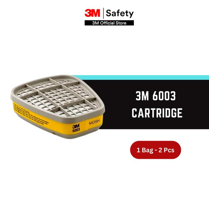 Gambar 3M 6003 Organic VaporAcid Gas Cartridge 1 Bag isi 2 pcs dari 3M Automotive undefined Tokopedia