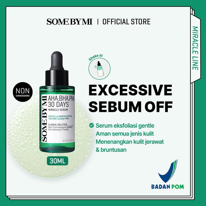Gambar [Clearance / ED 06/26] 【GIFT SBD】 SOME BY MI Aha Bha Pha 30 Days Miracle Serum 30ml - Miracle Serum 30ml dari SOME BY MI SHOP undefined Tokopedia