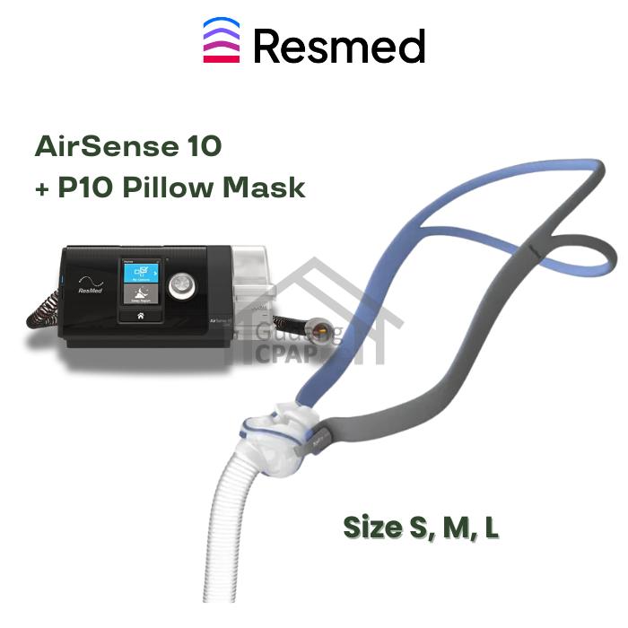 Gambar Bundle ResMed AirSense 10 AutoSet + ResMed Mask | PROMO SPESIAL - AirFit P10 dari Gudang CPAP undefined Tokopedia