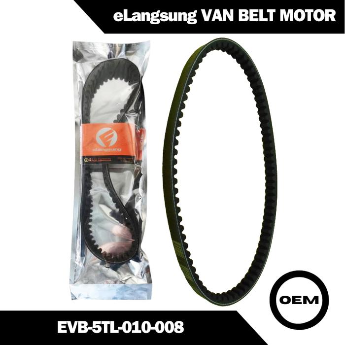 Gambar Van Belt ELS V-Belt Motor Matic Kode 5TL - Van Belt EPDM Yamaha Fino, Yamaha Mio, Yamaha Nouvo Karbu - Van Belt Only / Gratis Roller 10 gr - Beli Van Belt Only dari Elangsung_NEW undefined Tokopedia