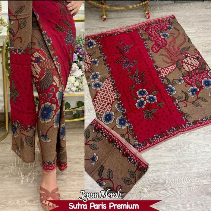 Gambar Sutra paris motif ATBM/ sutra paris set selendang/sutra paris murah - slide 4 dari Mesarishop9 undefined Tokopedia