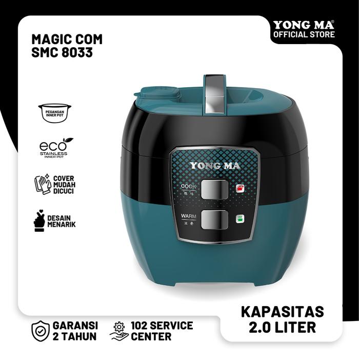 Gambar Yong Ma Rice Cooker SMC 8033 - denim blue dari Yong Ma undefined Tokopedia
