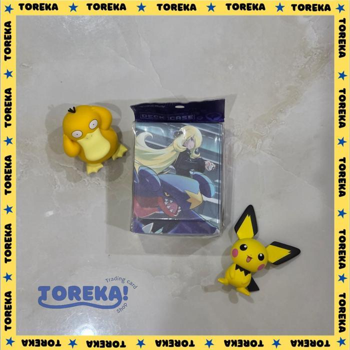 Gambar Scarlet & Violet Sv10S Kehadiran Juara Garchomp Cynthia Deck Box Deck Shield Rubber Playmat Game Kartu Koleksi Pokemon Tcg Indonesia Sleeve Aksesori - Deck Case dari HaFizSttore undefined Tokopedia