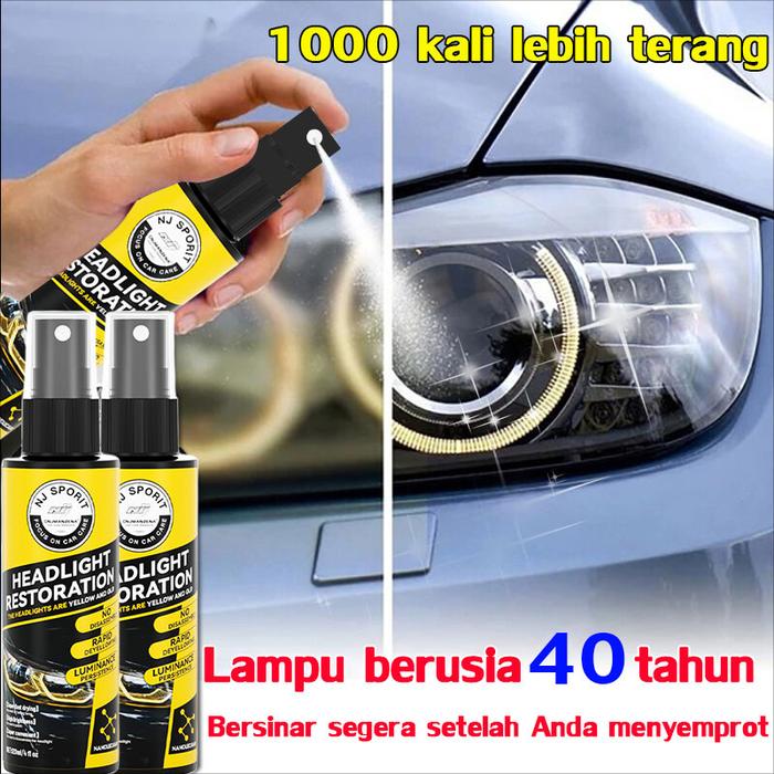Gambar 120ML Headlight Polish Restorer Pembersih Lampu Mobil Pembersih Kaca Lampu Mobil yang Buram Kuning Kusam mengembalikan kilau/Headlight dari anne hawnt undefined Tokopedia