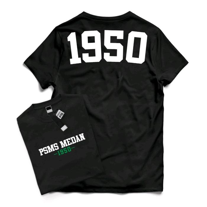 Gambar KAOS PRIA WANITA KEREN BISA COD//PSMS MEDAN 1950 Combed - putih, S dari Samanclothing78 undefined Tokopedia