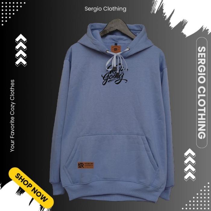 Gambar hoodie pria wanita aestetic distro premium brand lokal bandung jaket cowok sunmory couple an terbaru tahun 2024 model korean style hudie cewwek terlaris lengan panajang pola polos high quality bahan  halus dan nyaman di pakai kain fleece gramasi 280 jumbo - ABU DENIM, M dari SrClothing. undefined Tokopedia