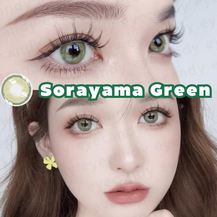 Gambar Mysticeyes Softlens SORAYAMA Gray Normal Softlens 14.0mm Free Lens Case - Green, 14.0MM dari Mystic Eyes Softlens undefined Tokopedia