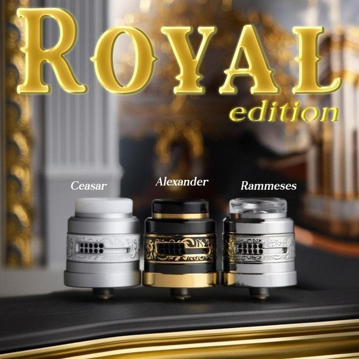 Gambar Nitrous 23 Single & Dual Rda Royal Edition 23Mm By Koko Sarang X Damn Vape - Nitros 23 Rda - ALEXANDER dari BINTANG VAPORI undefined Tokopedia