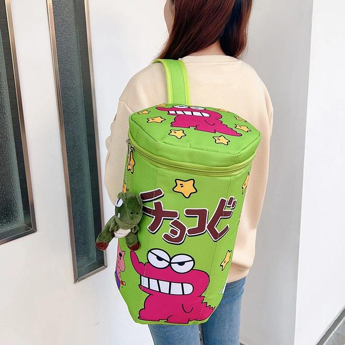 Gambar (READY) TAS RANSEL SHINCHAN CHOCOBI BAGPACK LUCU KARTUN ANIME SNACK JEPANG JAPAN SEKOLAH MURID ANAK SMA SMP SD ALAT TULIS - PINK CHOCOBI dari SINBI SHOP_NEW undefined 2 Tokopedia