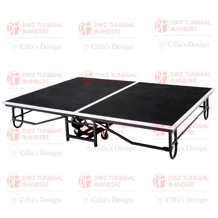 Gambar INSTAN STAGE LIPAT / PANGGUNG PORTABLE / PANGGUNG LIPAT / FOLDING STAGE LARIS dari CAMO BIKE' undefined Tokopedia