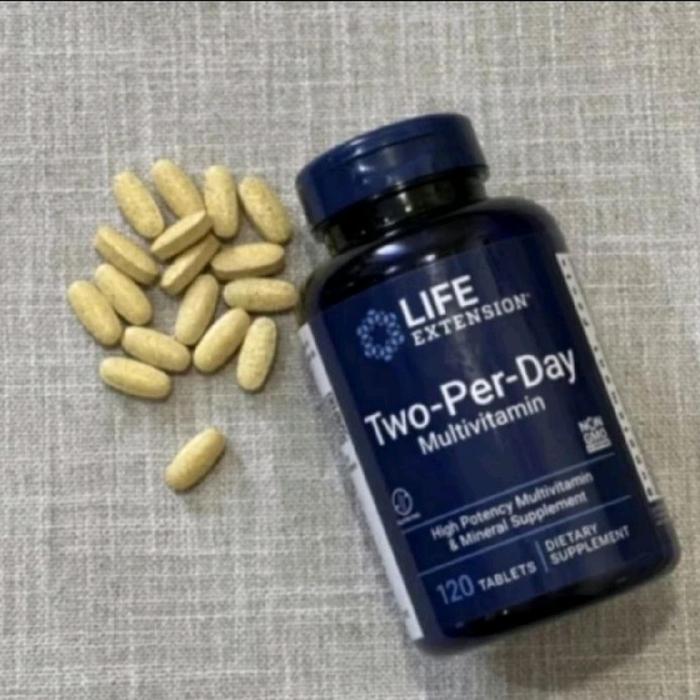 Gambar Life extension Two Per Day Multivitamin 120 tablet dari 'Hello Shop' undefined Tokopedia