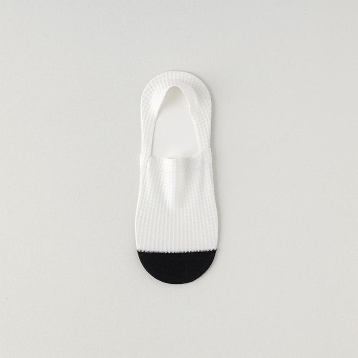 Gambar Kaos kaki pria semata kaki | Ankle Socks Invisible Mesh Breathable Anti Slip - White dari DISEN_NEW undefined Tokopedia