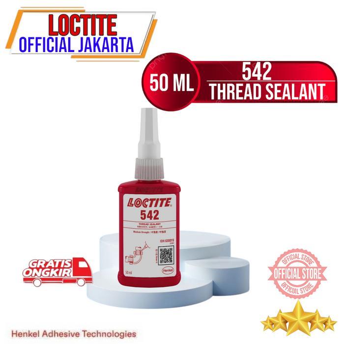 Gambar PREMIUM ETALASE LOCTITE 50ML 510/515/518/565/567/577/542/545/569/586 50ML - 542 50ML dari Toko Salwahudin undefined Tokopedia