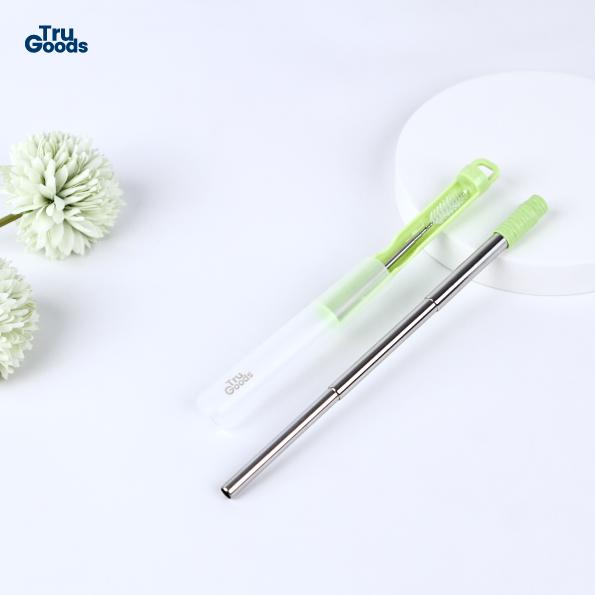 Gambar Foldable Straw Pocket / Sedotan Lipat Ramah Lingkungan Lipat - Lime dari Tru Goods_NEW undefined Tokopedia