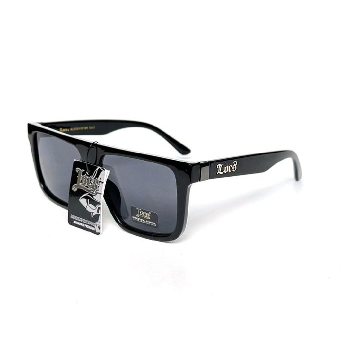 Gambar Kacamata Hitam LOCS ASLI 91197 Eyewear Sunglasses Lensa - Hitam Glossy dari CLC BALI undefined Tokopedia