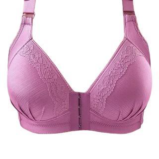 Gambar Bra Wanita Jumbo Pengangkat Payudara Tanpa Kawat B81 - BH Wanita Kait Depan Busa Tipis - Renda, Cantik Nyaman - Ungu, 36 dari Dearvictoria undefined Tokopedia