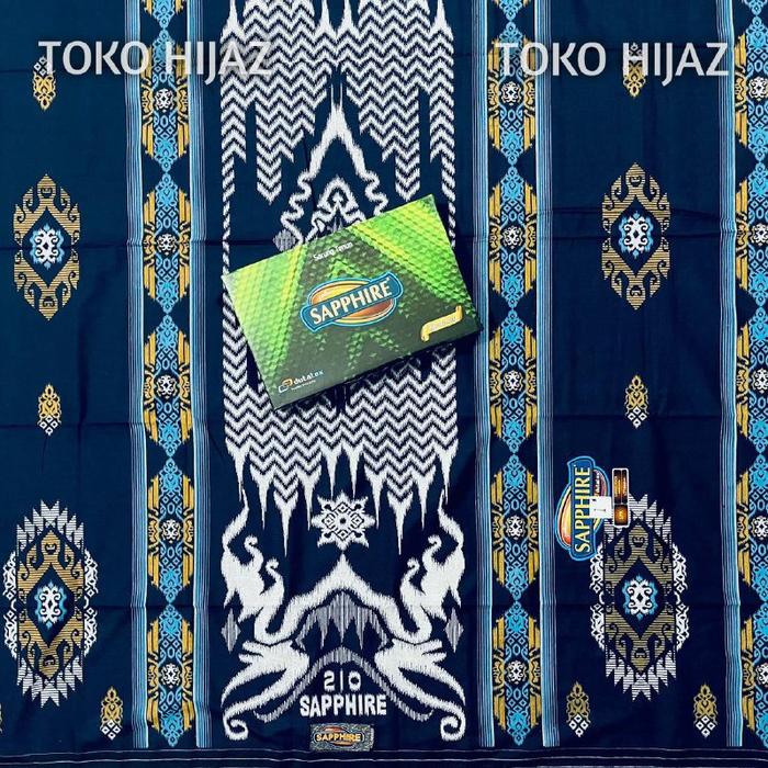 Gambar Sarung Sapphire Motif Kembang Dan Batik - Bisa Seragam - 1 dari Toko Hijaz undefined Tokopedia