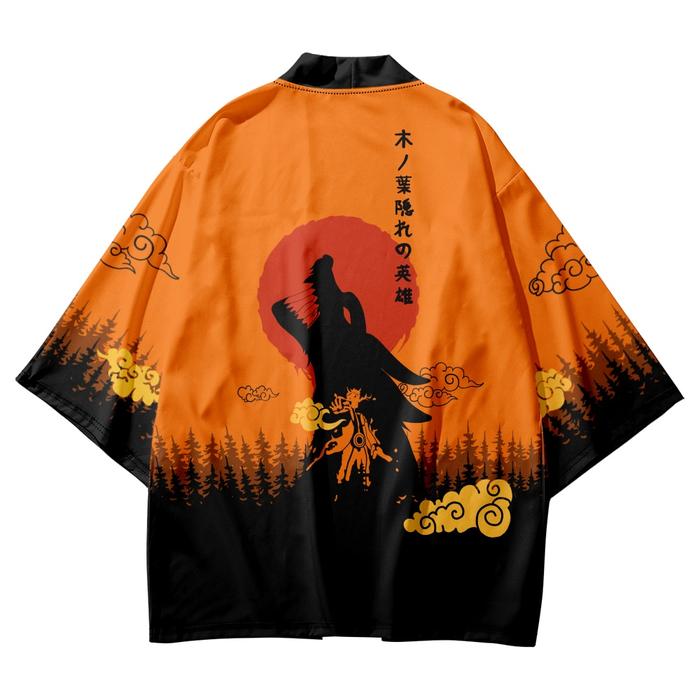 Gambar Kimono jepang anime Naruto unisex pria wanita cosplay haori outer atasan ukuran m l xl xxl 2l 2xl harajuku street style wear - 1, M dari PremiumCaseINDO undefined Tokopedia
