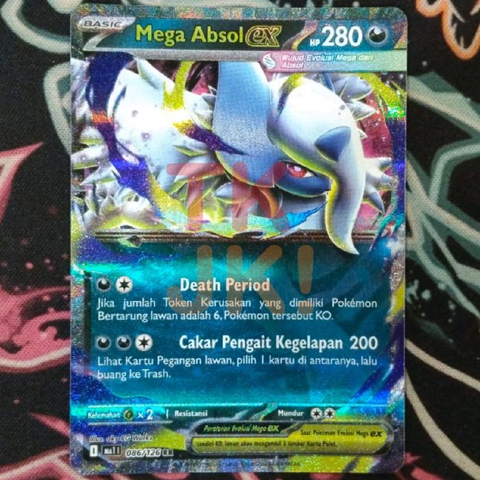 Jual Pokemon Game Kartu Koleksi Absol ex Mega Absol ex RR SR SAR PROMO ...