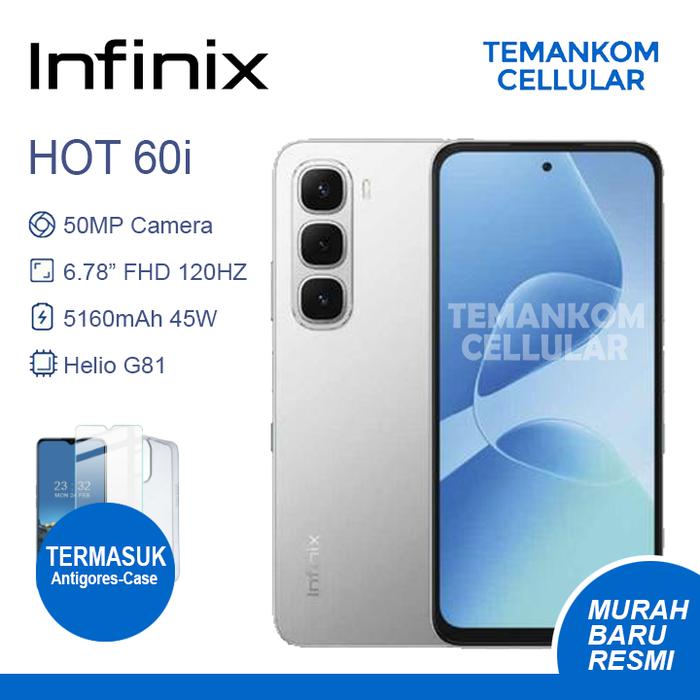 Jual Infinix HOT 60i 16GB RAM 8+8 8/256 8GB 256GB Infinix HOT 60 i