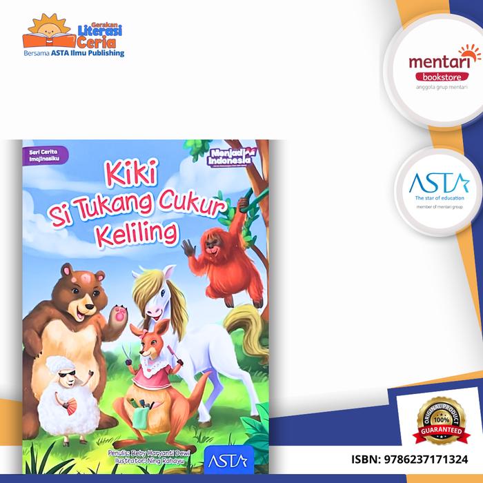 Gambar Seri Cerita Imajinasiku - Kiki Si Tukang Cukur dari Mentari Bookstore Serpong undefined Tokopedia