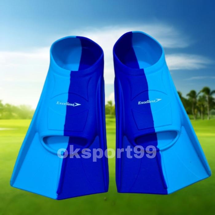 Gambar Sepatu Renang Katak / Kaki Renang Katak Silicon Anak & Dewasa Excellent - Outdoor Water Diving - Biru Muda, XXS (27-29) dari Oksports99 undefined Tokopedia