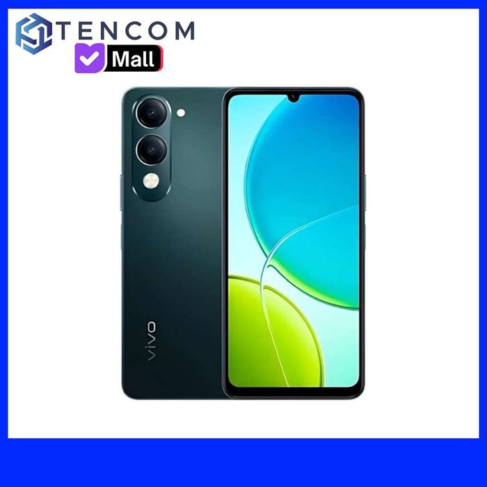 Gambar Vivo Y04s (4/64GB) - 13MP AL Camera, 6000mAh+15W Flash Charge, IP64 Dust Waterproof, SGS Military Grade, 200% Audio Booster - Dark Green dari Ten Com undefined Tokopedia