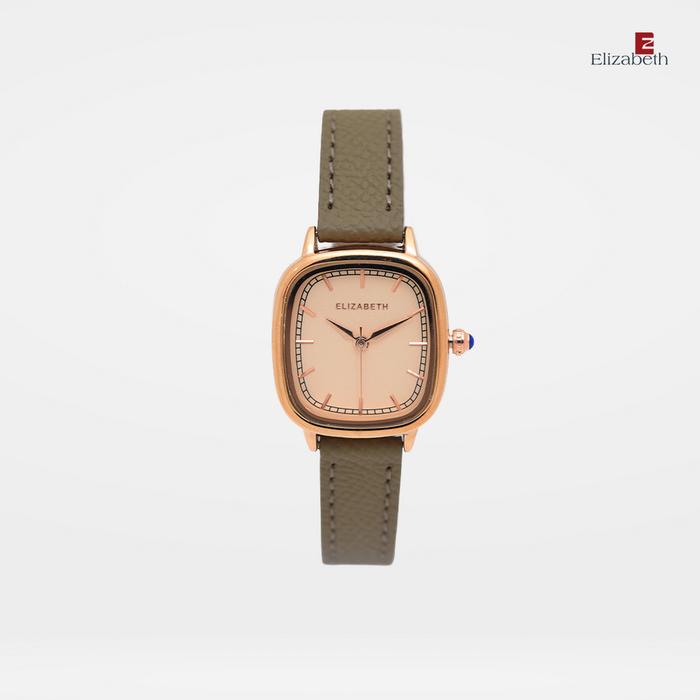 Gambar Elizabeth - Jam Tangan Wanita | Leather Strap 2200-0871 - Taupe dari Elizabeth Official Store undefined Tokopedia