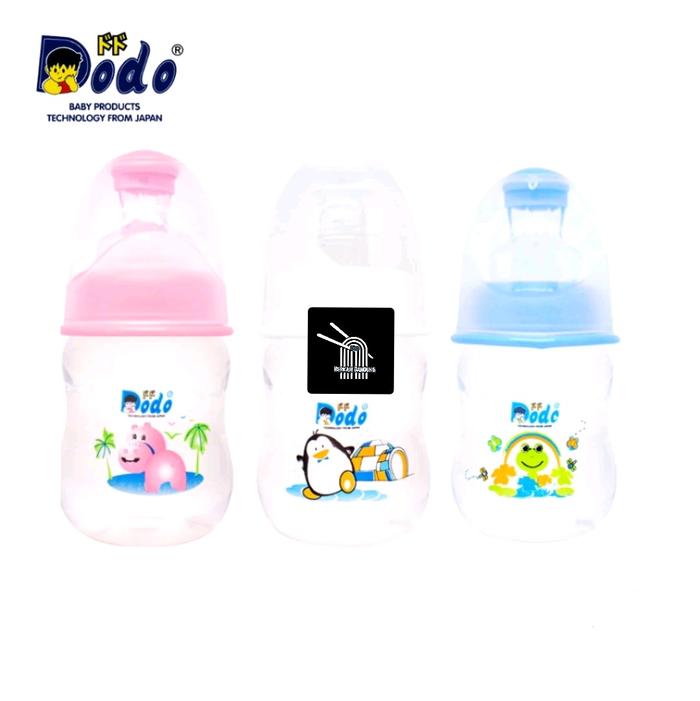 Gambar Botol Dot Susu Bayi Dodo Innova Orthodontic Nipple Gepeng Newborn Baby Bottle Ortho PP BPA Free - 60Ml, putih dari berkah bandung_NEW undefined Tokopedia