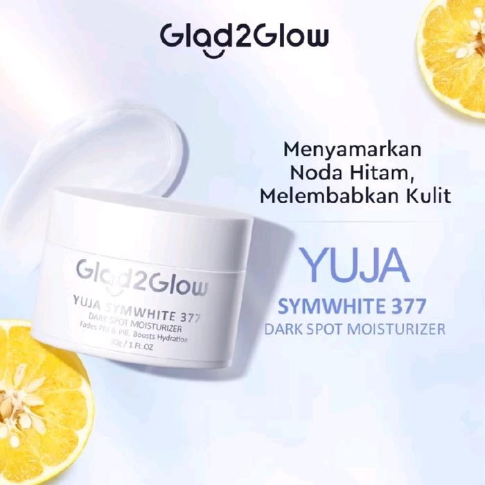 Gambar Glad2glow Yuja Symwhite 377 Dark Spot Moisturizer 30ml Menghilangkan Bekas Jerawat - Moisturizer G2G Putih dari Suroboyo 86 undefined Tokopedia