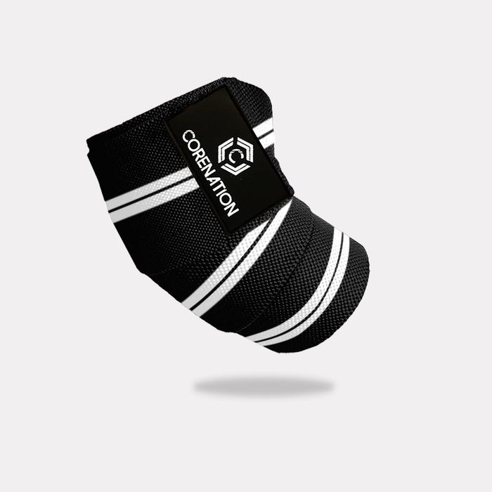 Gambar CoreNation Adjustable Elbow Support Wrap | Protector Sports Safety - BLACKWHITE dari CoreNation Active undefined Tokopedia