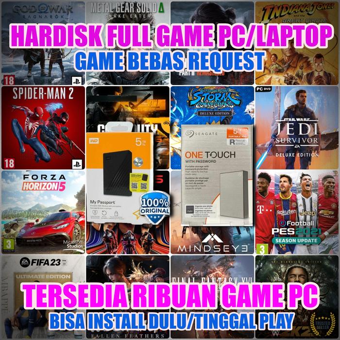 Gambar Hardisk External 5TB Bonus Full Gamez/Film/Software dari yuzers undefined Tokopedia