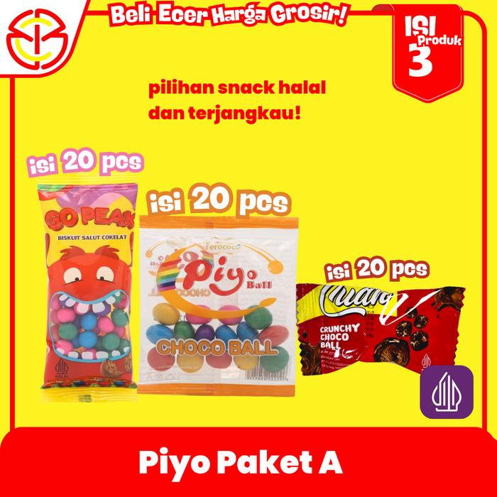 Gambar Paket Jajan A - 45 Produk Biskuit Coklat Viral Warung Tradisional - Cokelat, Jajanan, Cookies dari cbbonlinestore undefined Tokopedia