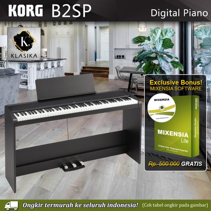 Gambar Digital Piano KORG B2SP / B2 SP - Garansi Resmi Spek diatas P145 - Piano Only, Black dari Gerai Klasika undefined Tokopedia