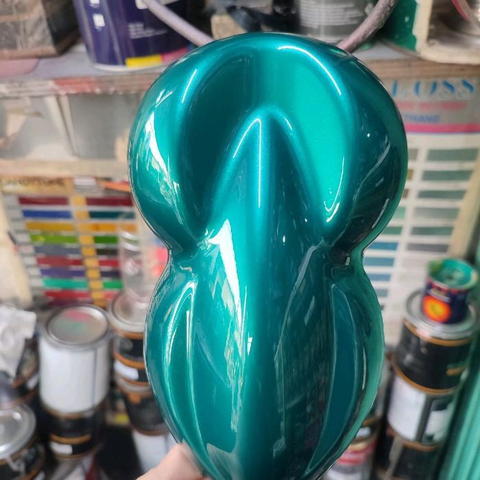 Gambar CAT PU TURQUIS GREEN CAT MOBIL / MOTOR TERSEDIA 100ML/250ML/500ML/ Car Paint - 100ml dari Toko Cat TigaPutri Mandiri 712 undefined Tokopedia