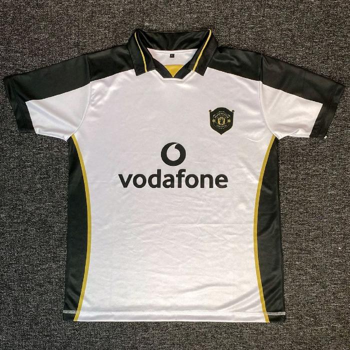 Gambar jersey vintage retro manchester united vodafone Sport - manchester united, M dari MIXEDCLOTHING_NEW undefined Tokopedia