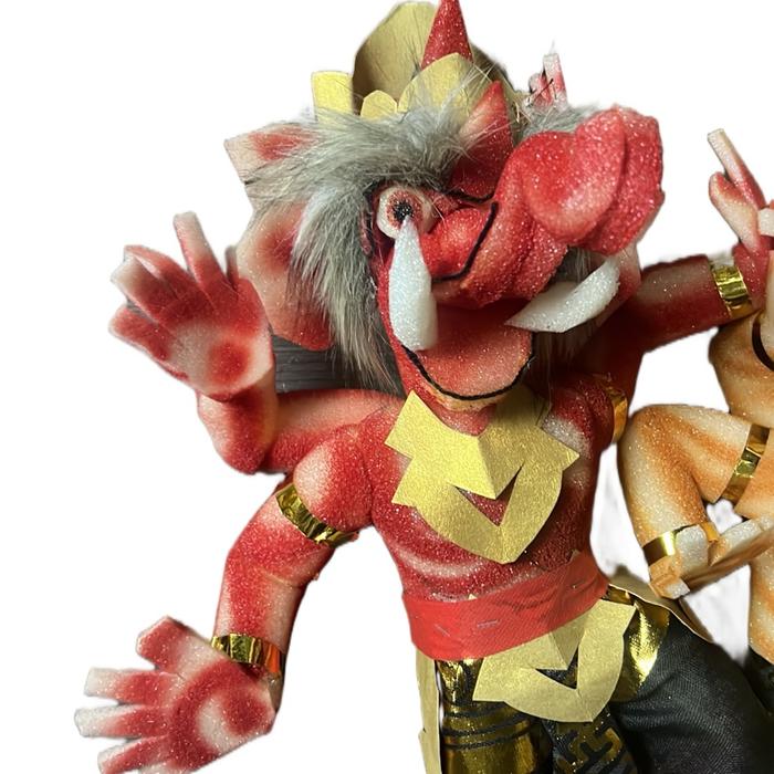 Gambar Ogoh-ogoh Mini Bali Gajah Ganesha Termurah dan Terlaris di Bali - Merah dari Bali sami undefined Tokopedia